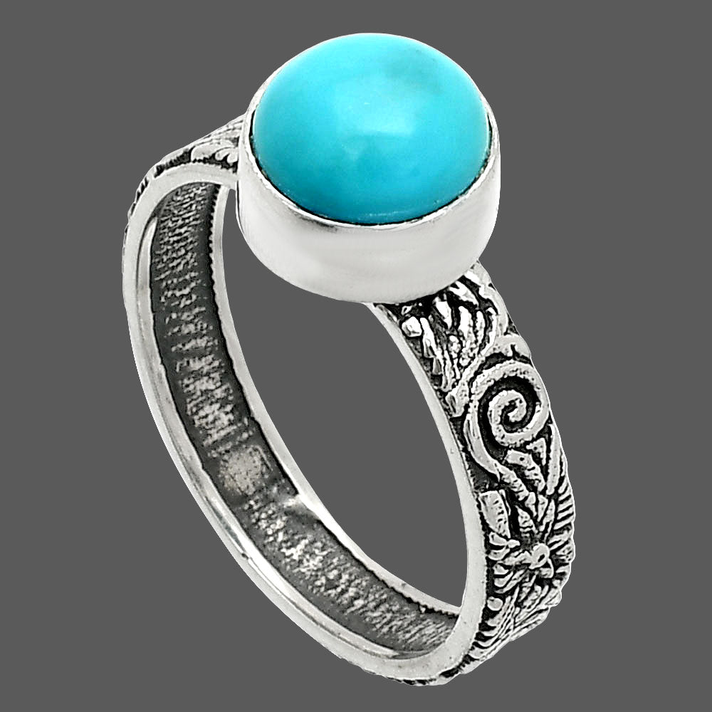 Sleeping Beauty Turquoise - USA Ring size-8 R-1055 27-ER11292