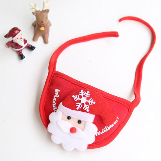 Sombrero Navideño y Babero para Mascotas - ¡Perfecto para tus Amigos Peludos!