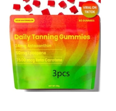 Gomitas Blandas para Bronceado (60 Comprimidos)
