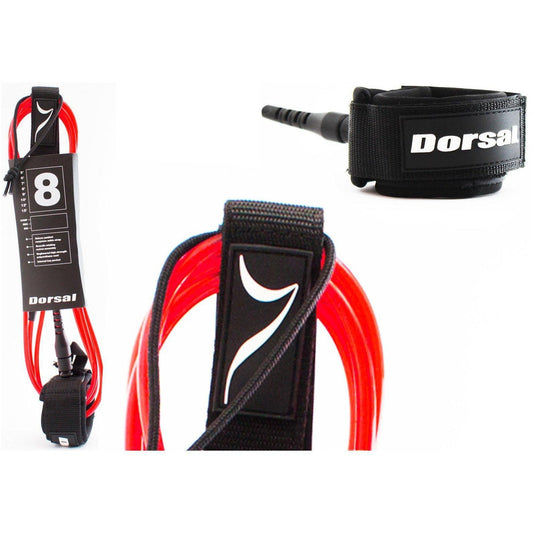 DORSAL Correa de surf para tabla de surf, longboard, SUP, cuerda para la pierna