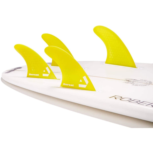 DORSAL Quillas de Surf Quad 4 Set Compatible con Future