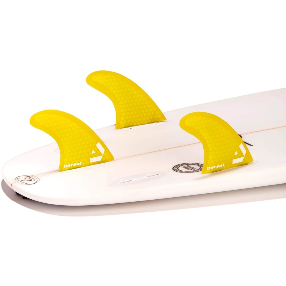 DORSAL Surfboard Fins Thruster 3 Set FCS Compatible