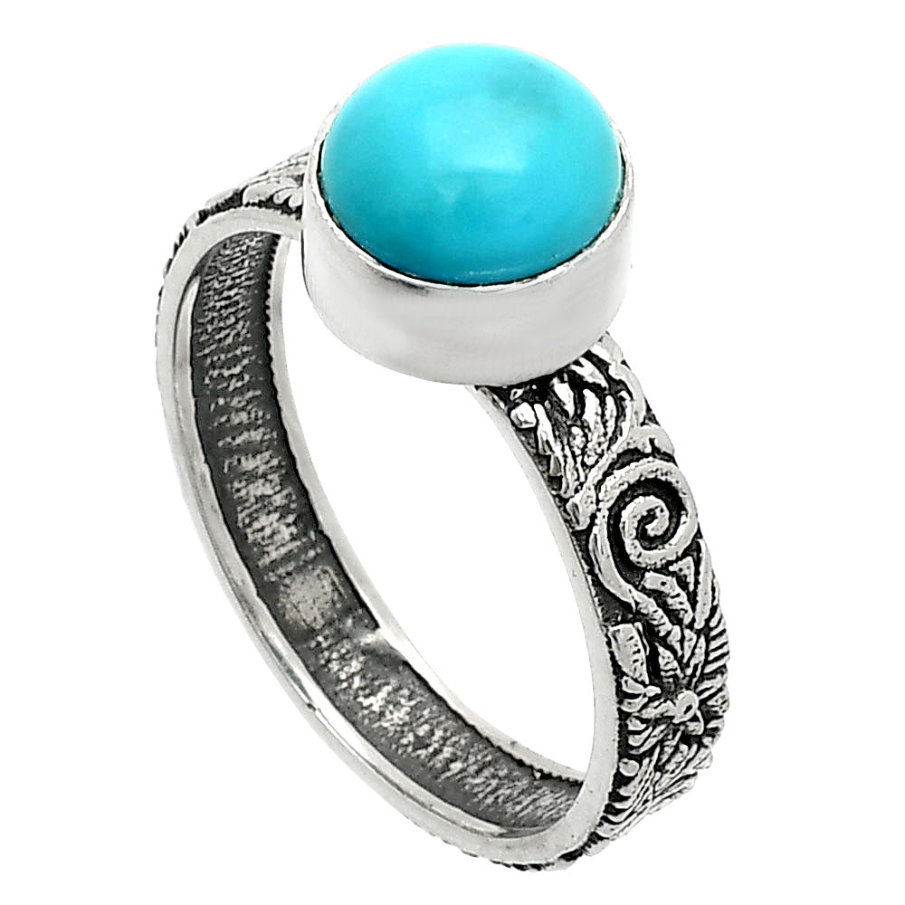 Sleeping Beauty Turquoise - USA Ring size-8 R-1055 27-ER11292