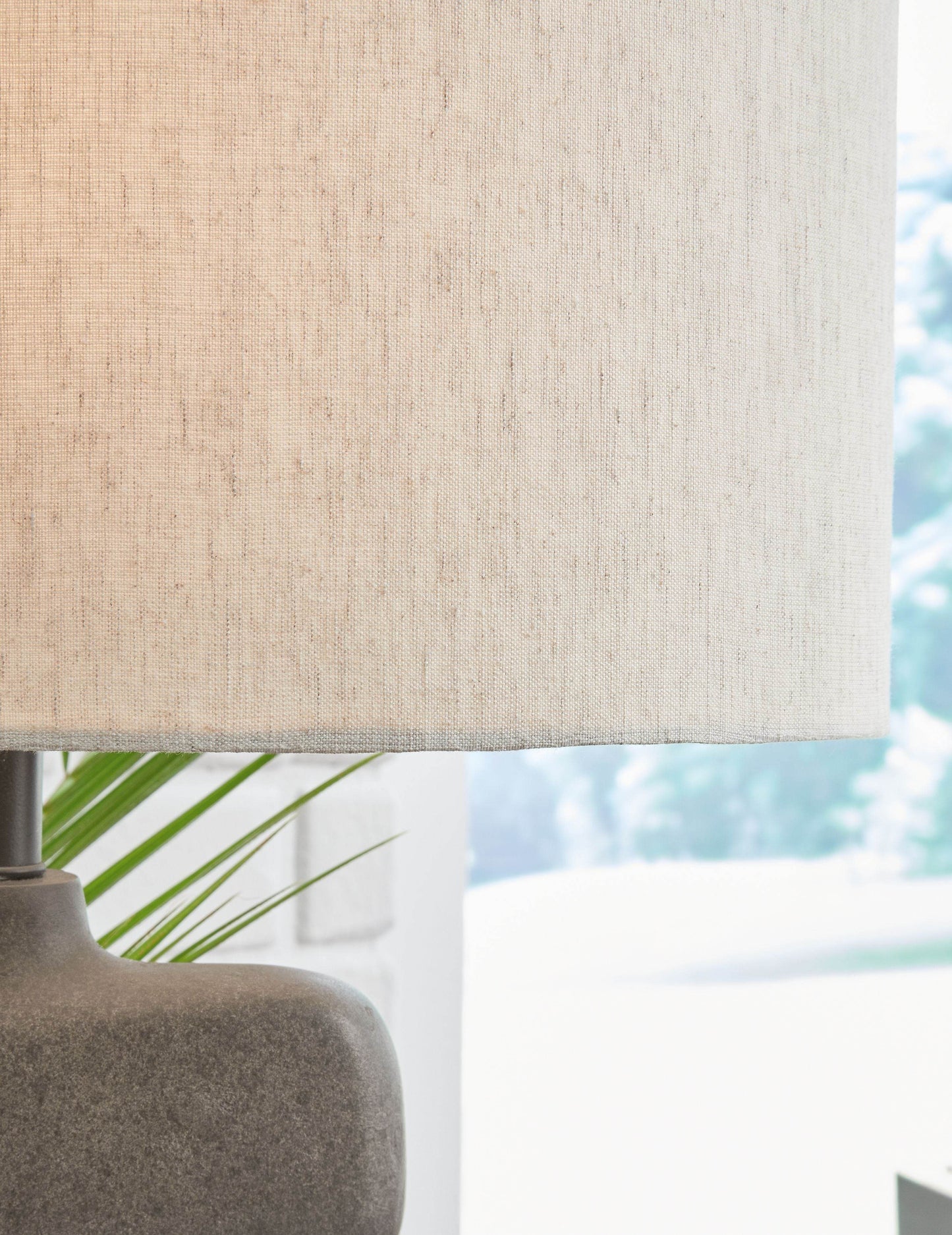 Danacy - Paper Table Lamp - Distressed Black