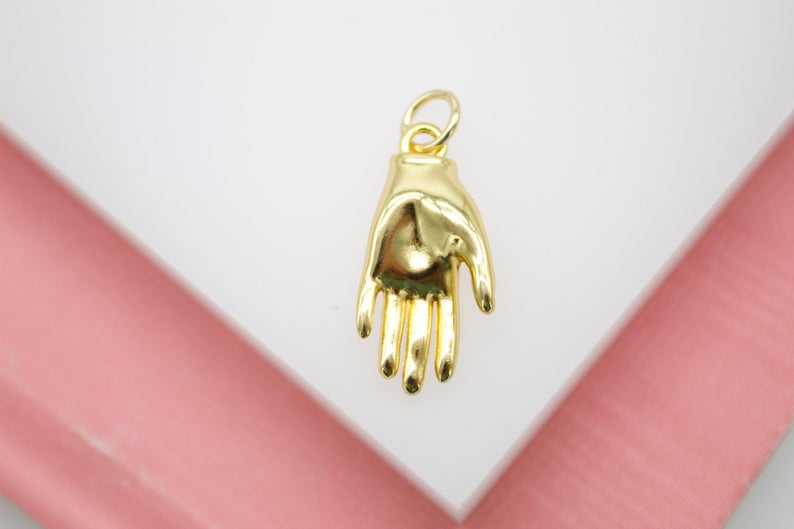 Gold Filled Hand Pendant