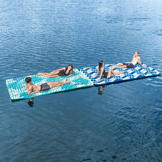 Pasarela acuática WOW Watersports Teal Palm Leaves