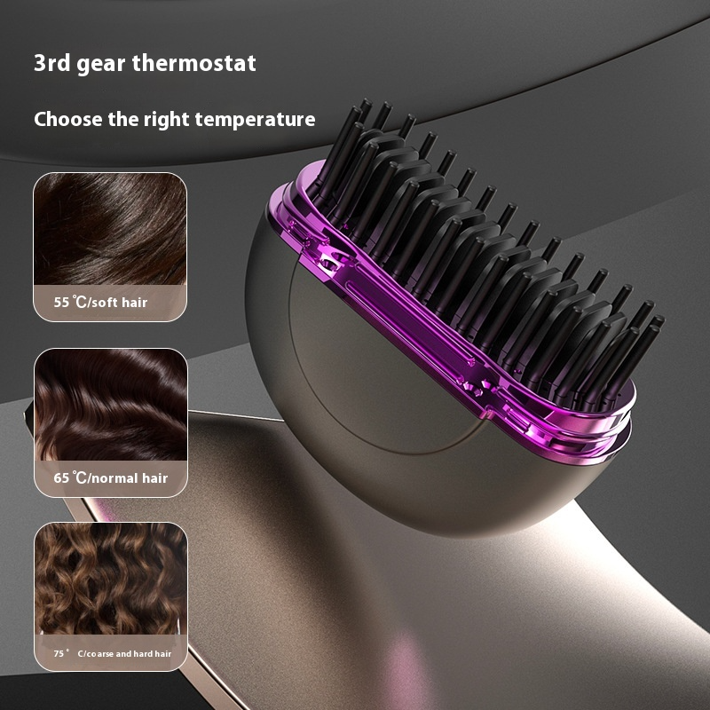 Plancha de pelo de cerámica portátil