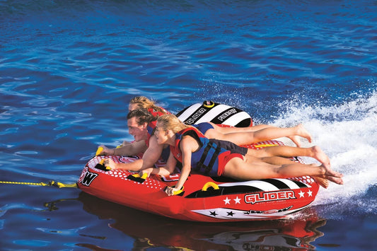 WOW Watersports Glider 3 personas remolcable 3P con asientos flexibles