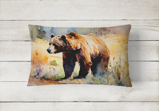 Cojín decorativo de oso grizzly