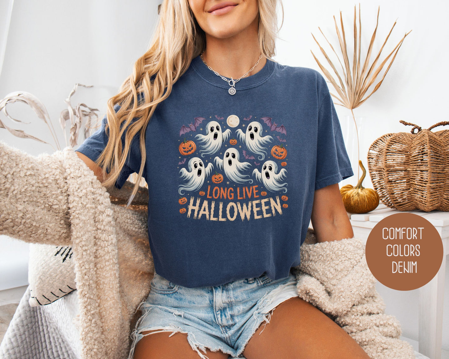 Long Live Halloween Comfort Colors Shirt