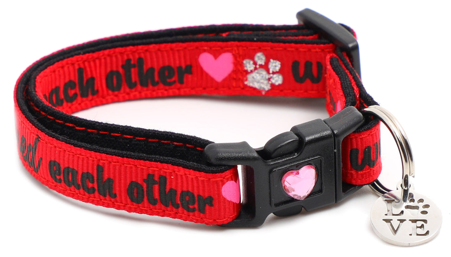 We Rescued Each Other Breakaway Cat Collar