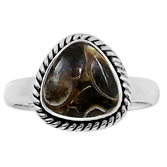 Anillo de jaspe Turtella talla 9 R-1009 SDR254190