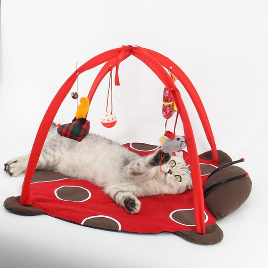 Refugio de juegos Cozycanvas para gatos