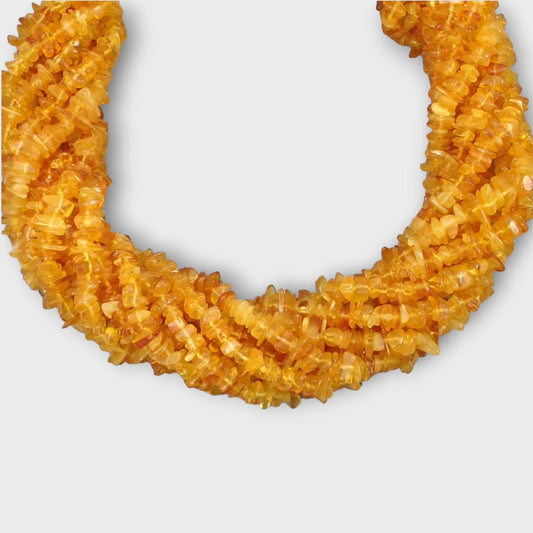 Ámbar amarillo, trozos de 3-5mm