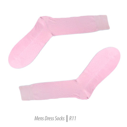 Calcetines cortos de nailon para hombre R11 - Rosa